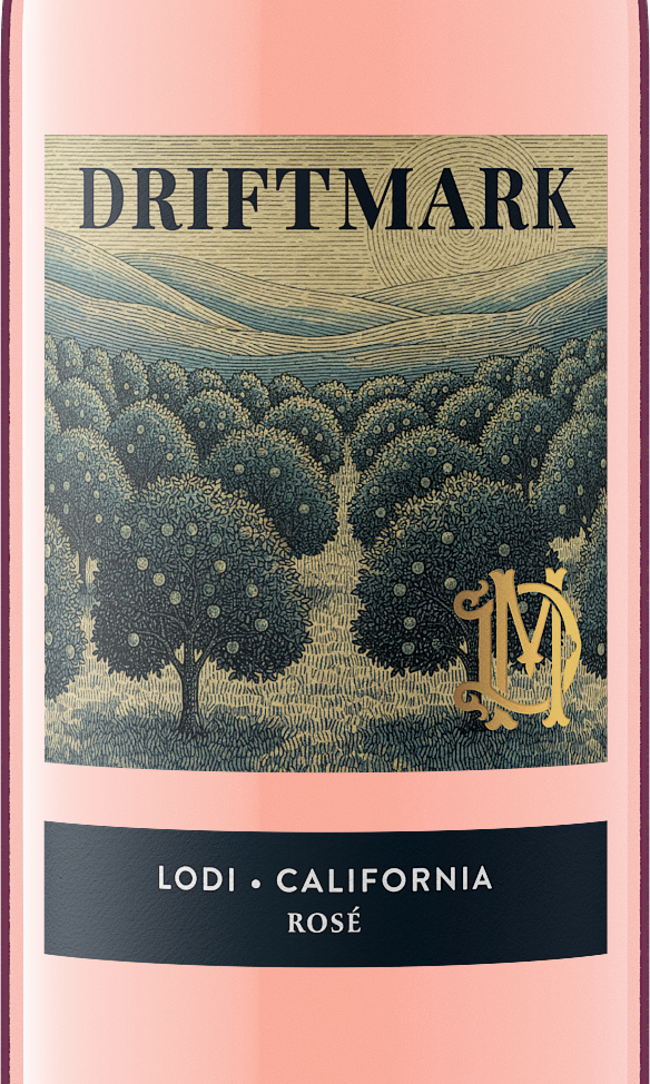 Driftmark 2025 Rosé Lodi, California