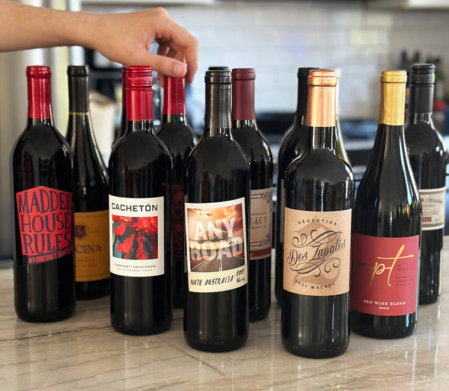 Delicious Dinner Party Reds (12 bottles)
