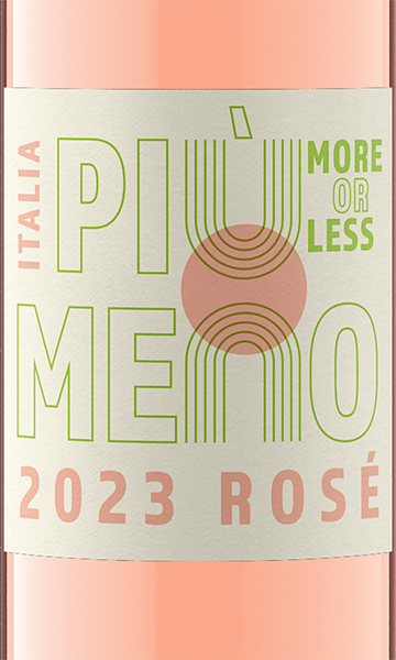 Più o Meno 2023 Rosé Rubicone IGP, Italy