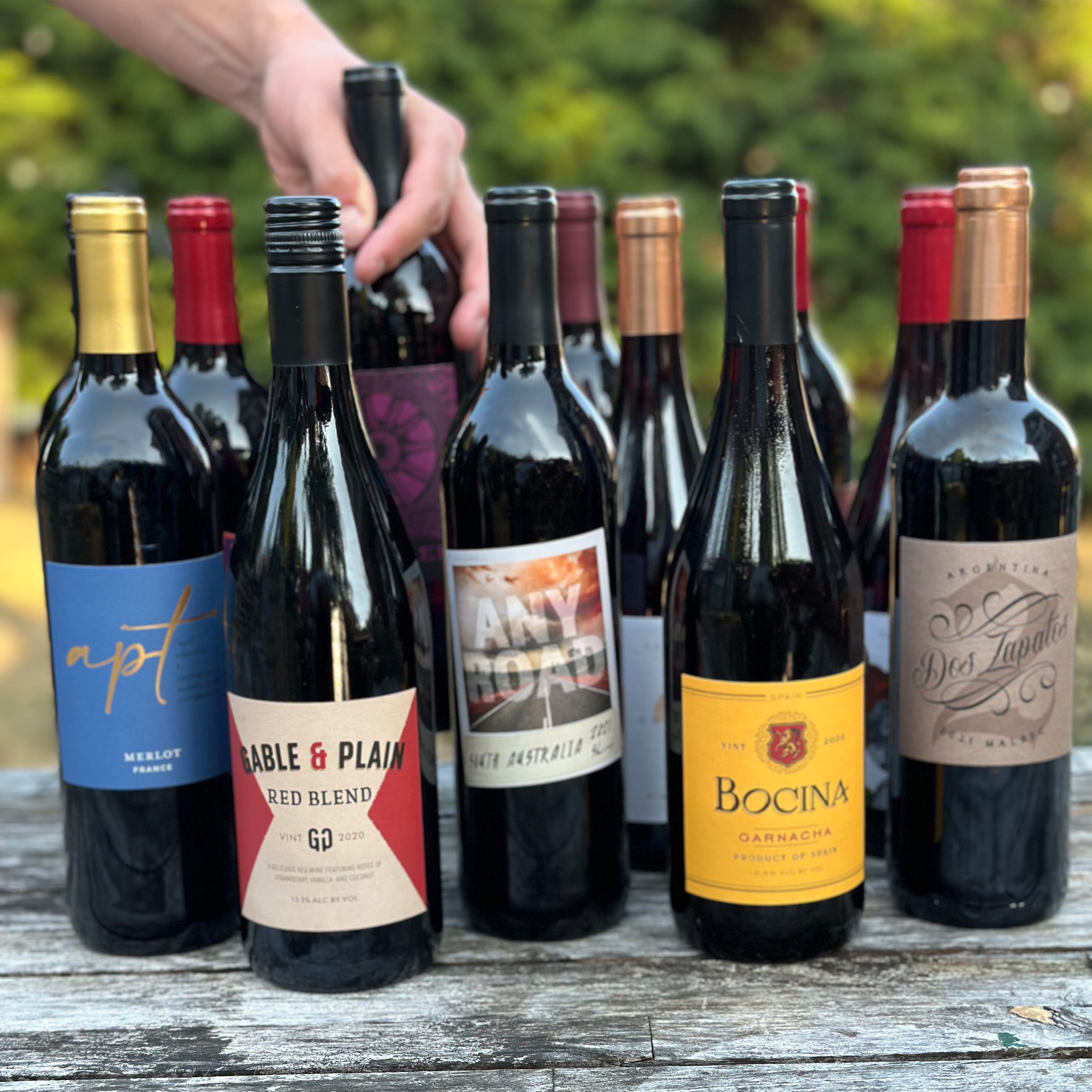 Delicious Dinner Party Reds (18 Bottles)