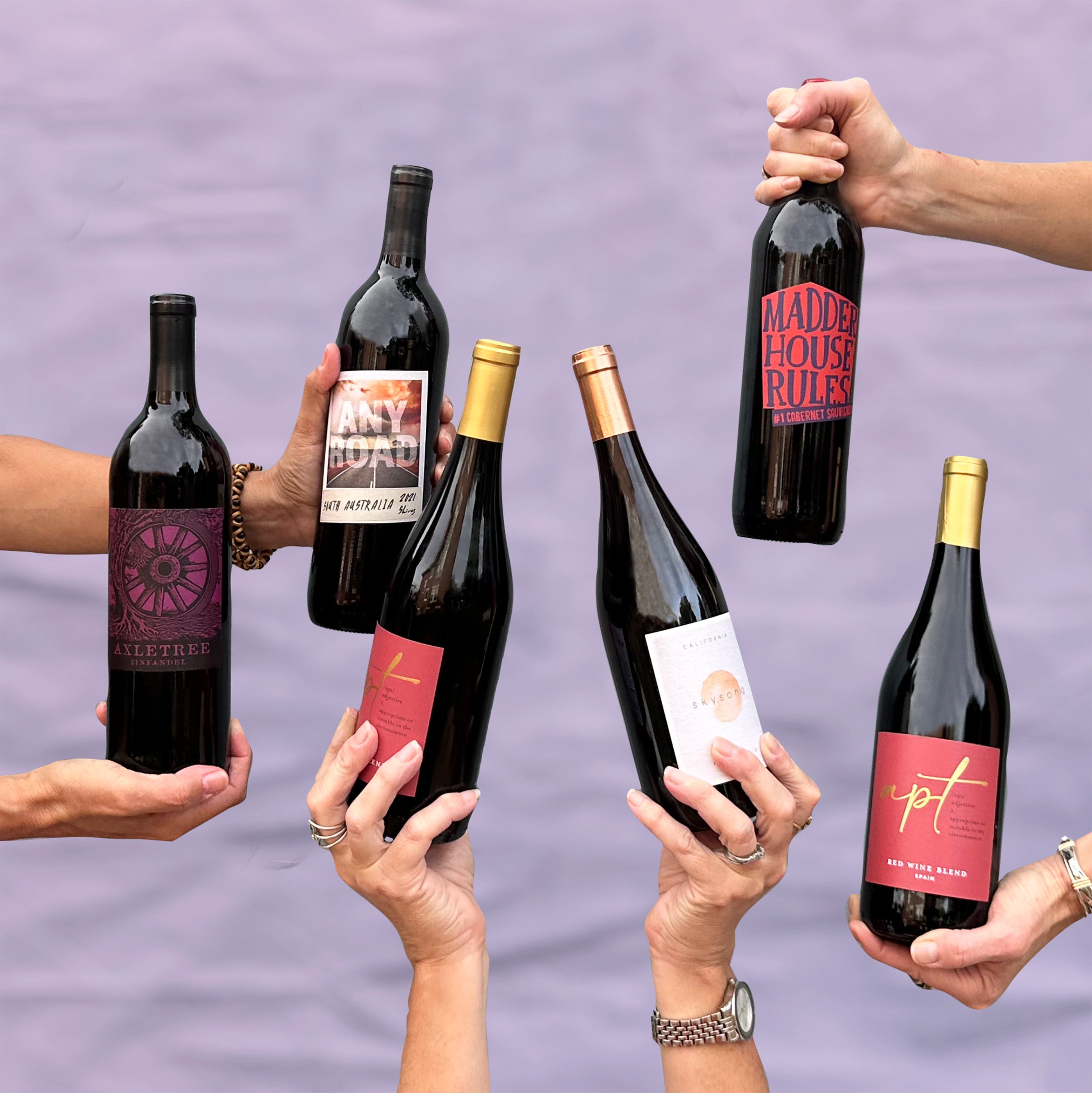 Sweeter-style Red Collection (6 bottles)