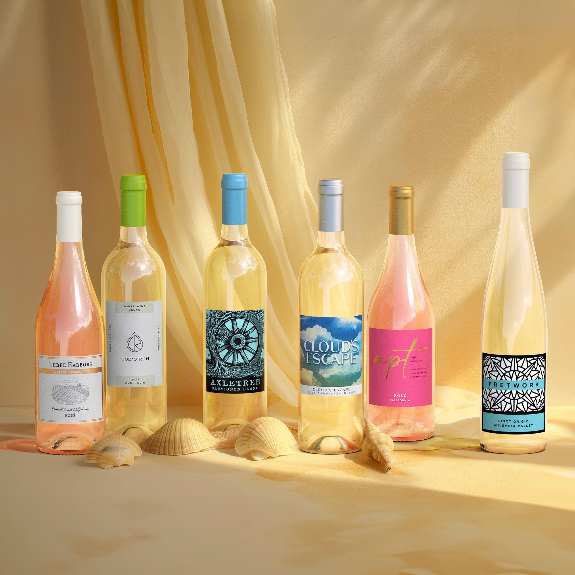 Dry White & Rosé Collection (6 bottles)