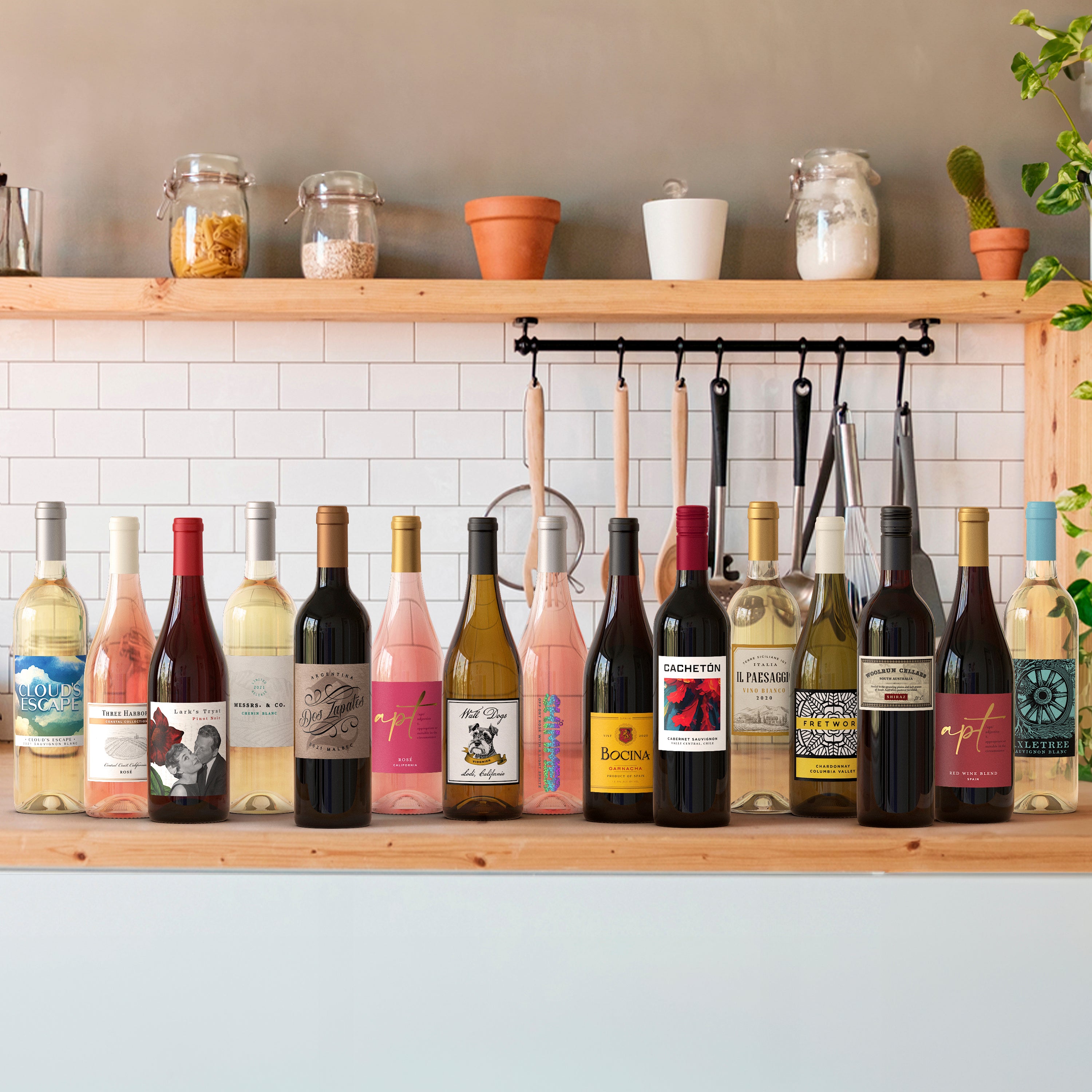 This and That: Red, White, and Rosé (15 Bottles)