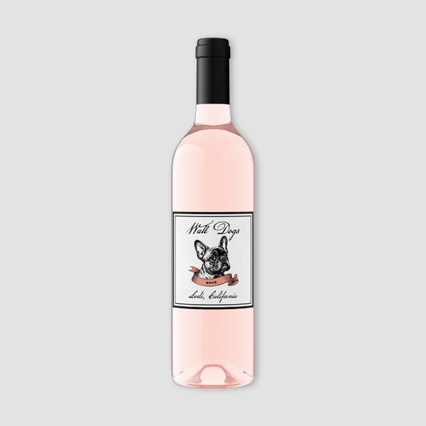 Wall Dogs 2024 Rosé of Zinfandel Lodi, California