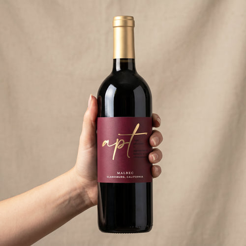 Apt Malbec Clarksburg California Red Wine