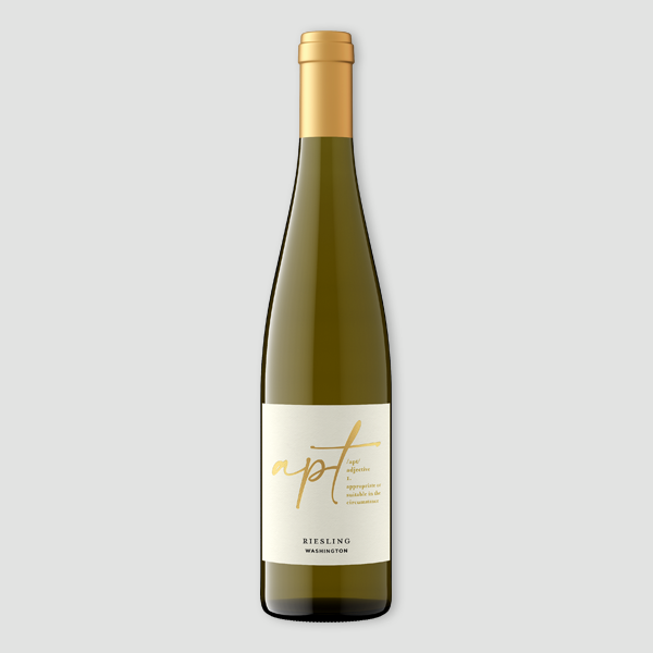 Apt 2024 Riesling Columbia Valley, Washington