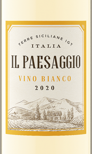 Il Paesaggio 2020 Vino Bianco Terre Siciliane IGT, Italy