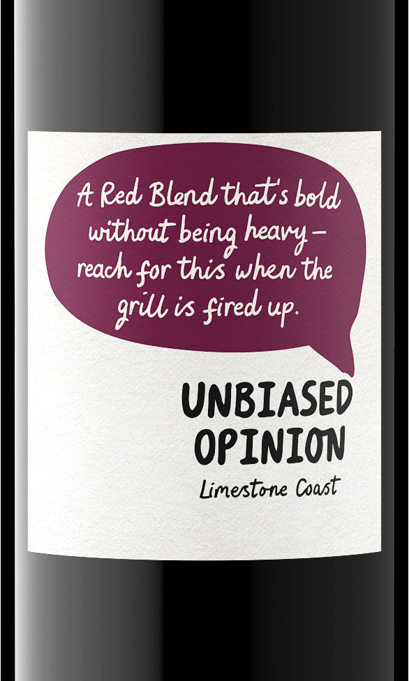 Unbiased Opinion 2025 Red Blend Limestone Coast, Australia