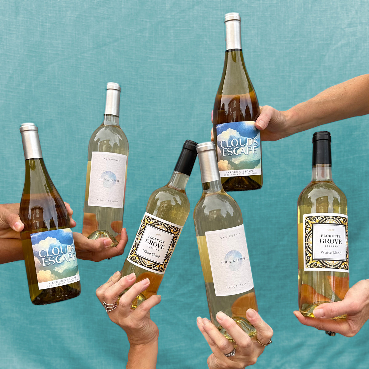 Sweeter-style White Collection (10 bottles)