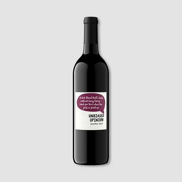Unbiased Opinion 2025 Red Blend Limestone Coast, Australia